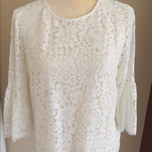 White Lace Blouse
